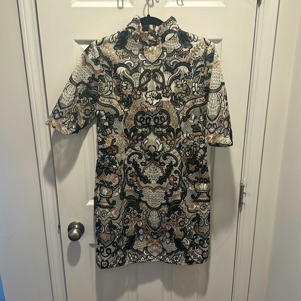 Never worn Ganni dress